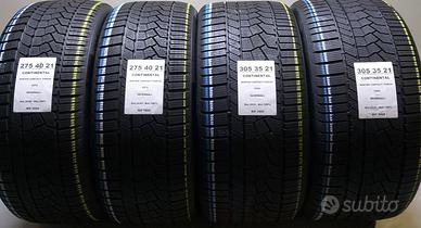 4 GOMME 275 40 21/305 35 21 CONTINENTAL INV RIF390