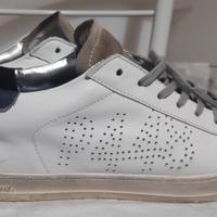 Sneakers scarpe P448 bianco/blu Tg.44