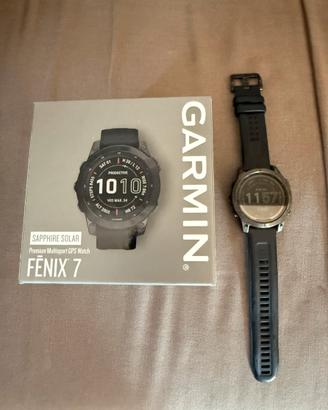 Garnin Fenix 7 Solar Sapphire
