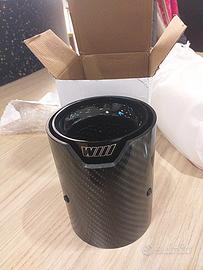 Terminale di scarico BMW – Nero lucido con rivesti