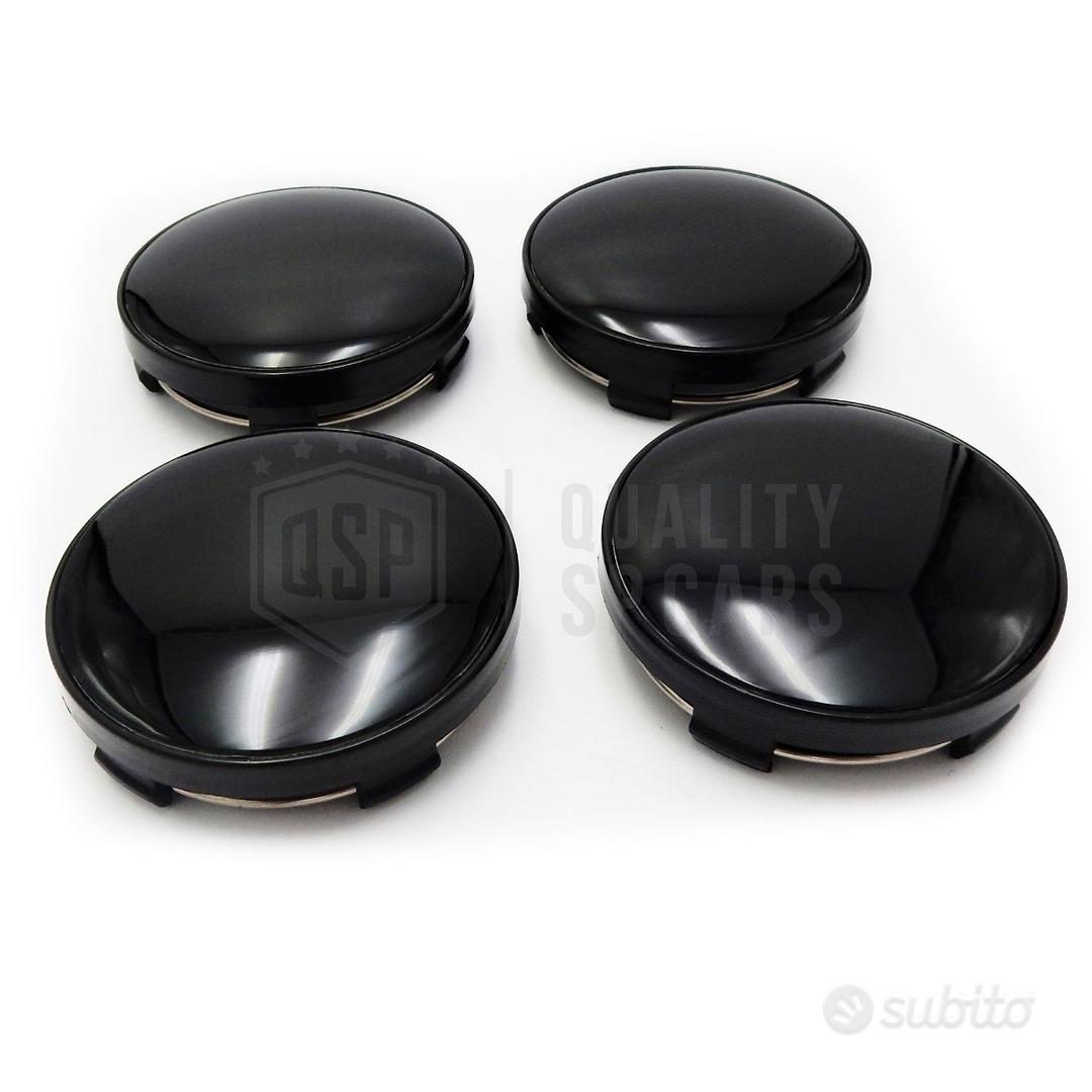 Coprimozzo 60mm Audi 8T0601170 Tappo Cerchi Lt7 - Mozzo Per Cerchi In Lega Nero Opaco Mozzo Cerchi Lega Tappo Per Mozzo Cerchio - 10