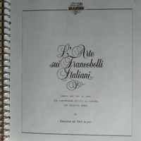 Album francobolli "L'arte nei francobolli italiani