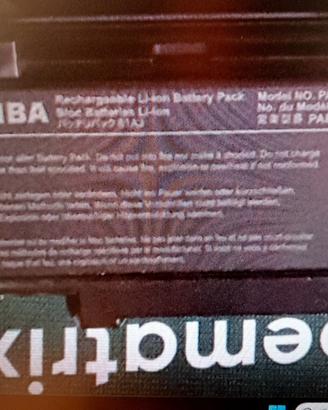 batteria PC Toshiba 
