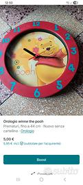 orologio winnie the pooh
