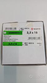 Viti Wurth Autoforanti 3.5x16 Bimetalliche