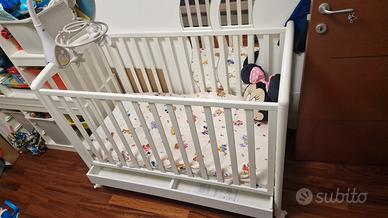 Letto culla foppapedretti con cassetto materasso c