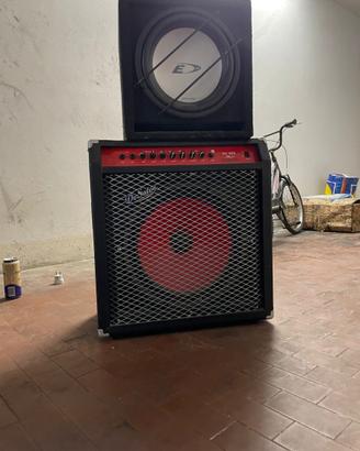 Subwoofer Alpine + Ampli De Salvo - Da testare