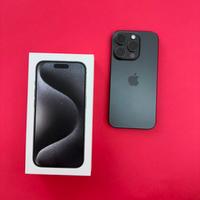 iPhone 15 pro 256gb Black Titanium