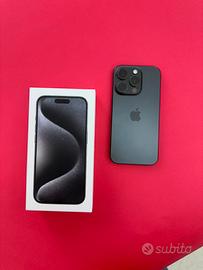 iPhone 15 pro 256gb Black Titanium