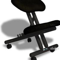 Cinius Sedia Ergonomica Nera