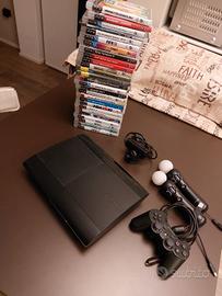 PS3 più giochi e kit Move