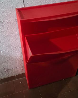 Scarpiera IKEA in plastica PVC olore Rosso