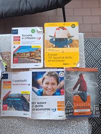 Lotto 101 lezioni di diritto ed economia 