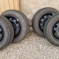 cerchi con gomme invernali per Polo 6 