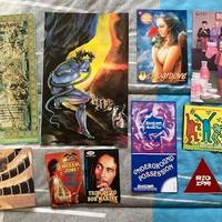 Biglietti flyers vari discoteche anni 90