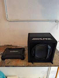 Sub woofer e amplicatore