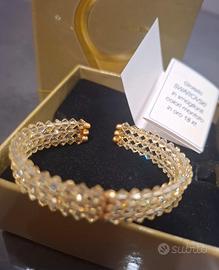 bracciale Oro 750 e Swarovski 