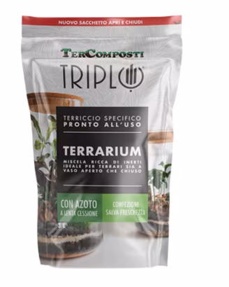 Terriccio per terrarium
