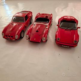 modellini vintage ferrari Lamborghini in metallo