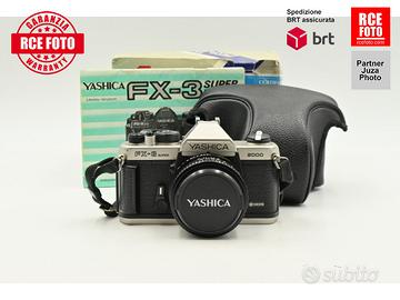 Yashica FX-3 Super 2000 Silver + 50 F1.9