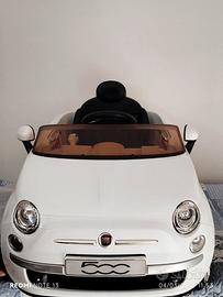 Baby car Fiat 500 elettrica come nuova