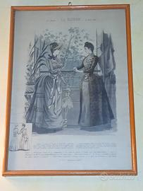 Tris di Stampe Antiche Originali "La Saison" (Pari