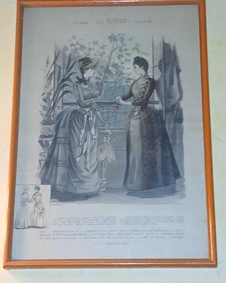 Tris di Stampe Antiche Originali "La Saison" (Pari