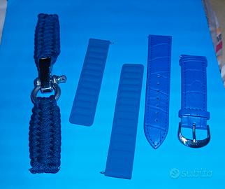 collezione 3 cinturini orologi e smartwatch 22mm
