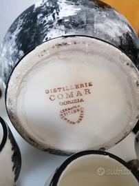Ceramica Titano Distillerie COMAR Gorizia-Vintage