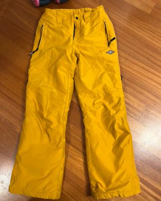 Pantalone sci snowboard ragazzo/a taglia S Bear