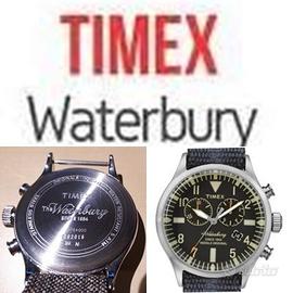 TIMEX WATERBURY Chronograph orologio movimento ana