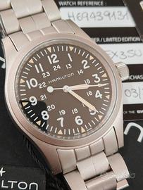 Hamilton Khaki Field Mechanical H69439131 New