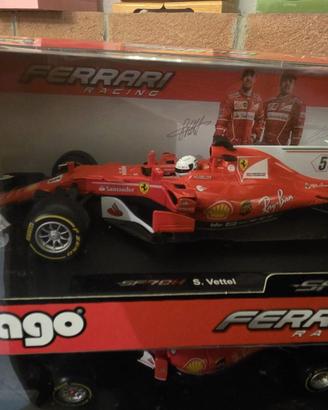 Ferrari F1 S.Vettel MOD SF 70H Burago 1/18