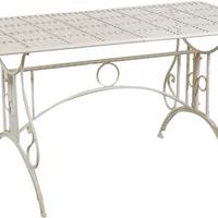 Tavolo da Giardino in Ferro Battuto Anticato | Art