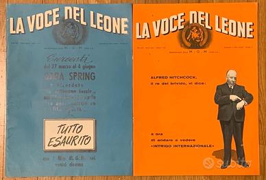 LA VOCE DEL LEONE rivista della MGM Films
