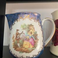 Caraffa francese limoges dipinto a mano