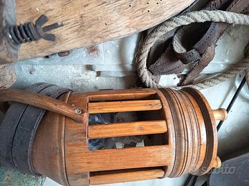 ferro da stiro Antico  paletta e laterna