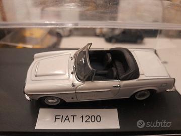 Fiat 1200 Cabrio Modellino Scala 1/43