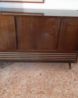 radio vintage telefunken anni '60 con mobile