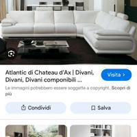 Divano angolare