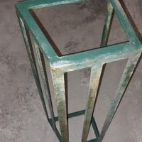 robusta fioriera portavasi in ferro esterno