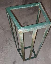 robusta fioriera portavasi in ferro esterno