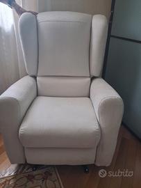 poltrona elettrica reclinabile 