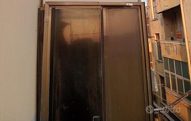 box doccia in alluminio usato 70×70