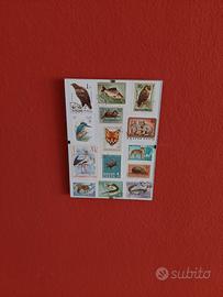 Cornice con francobolli