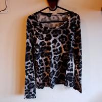 Maglia da donna stile leopardato