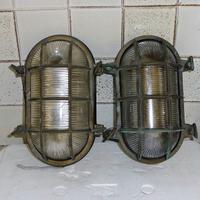 coppia lampade demolizione navale