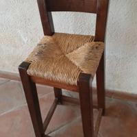 Sgabello Da Bar Con Schienale