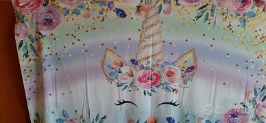 sfondo per compleanno Unicorno