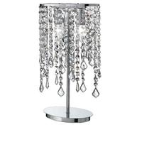 2 Bajour /Lampade per comodino in metallo cromo e 